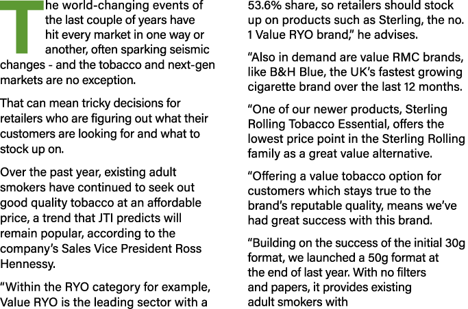 T he world-changing events of the last couple of years have hit every market in one way or another, often sparking se   