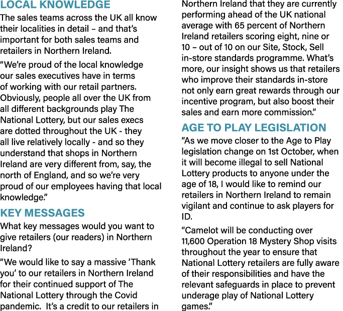 Local knowledge The sales teams across the UK all know their localities in detail   and that s important for both sal   