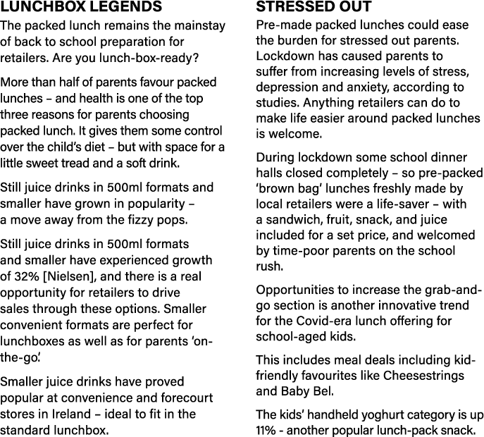 Lunchbox legends The packed lunch remains the mainstay of back to school preparation for retailers  Are you lunch-box   