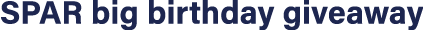 SPAR big birthday giveaway