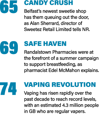 65 Candy crush Belfast s newest sweetie shop has them queuing out the door, as Alan Sherrard, director of Sweetez Ret   