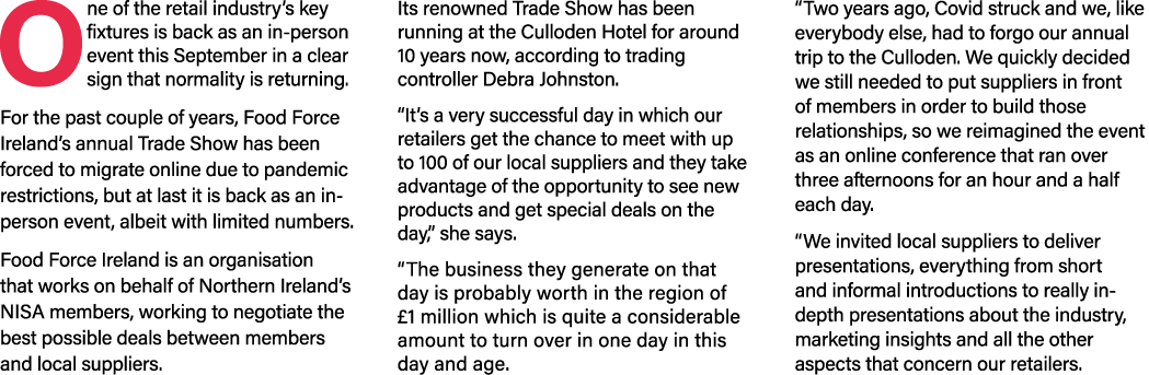 One of the retail industry s key fixtures is back as an in-person event this September in a clear sign that normality   