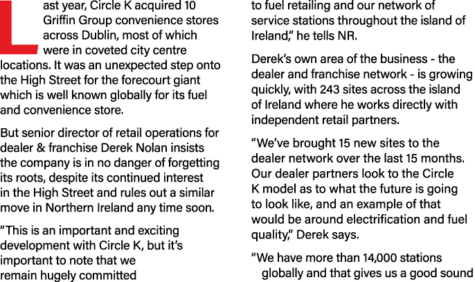 L ast year, Circle K acquired 10 Griffin Group convenience stores across Dublin, most of which were in coveted city c   