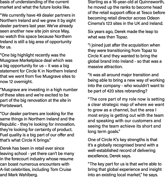 basis of understanding of the current market and what the future looks like   We currently have 49 dealer partners in   
