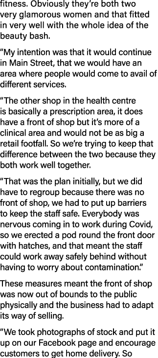 fitness  Obviously they re both two very glamorous women and that fitted in very well with the whole idea of the beau   