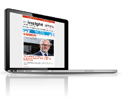 Modern devices with web design template  Vector illustration