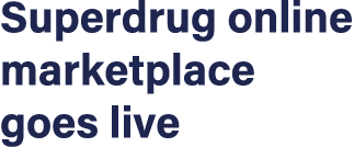 Superdrug online marketplace goes live