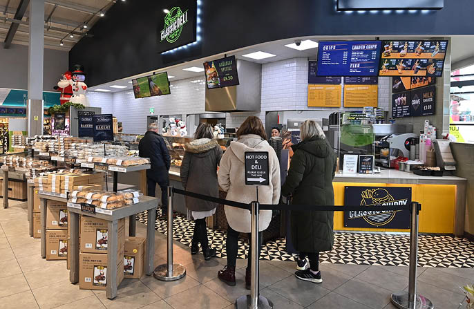 Tuesday 22nd November 2022 A general view at McCullagh’s Classic store feature for NI Retailer of the Year at the Northern Ireland’s Neighbourhood Retailer at Omagh, Co. Tyrone. Pictures Oliver McVeigh