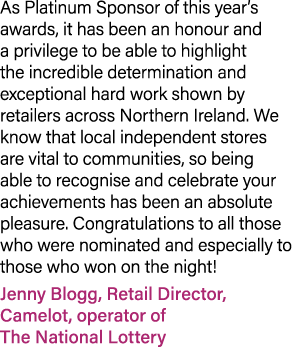 As Platinum Sponsor of this year’s awards, it has been an honour and a privilege to be able to highlight the incredib...