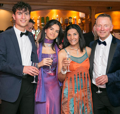 Kyle Bates, Leah Bates, Samantha Passi, Alan Bates