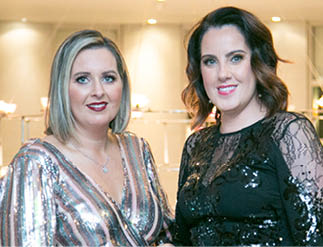 Bronagh Hughes and Jolene McAllister