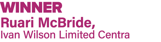WINNER Ruari McBride, Ivan Wilson Limited Centra