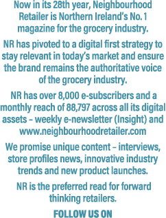 Now in its 28th year, Neighbourhood Retailer is Northern Ireland s No  1 magazine for the grocery industry  NR has pi   