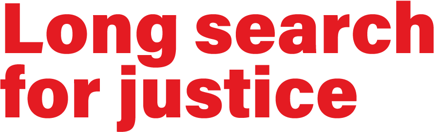 Long search for justice
