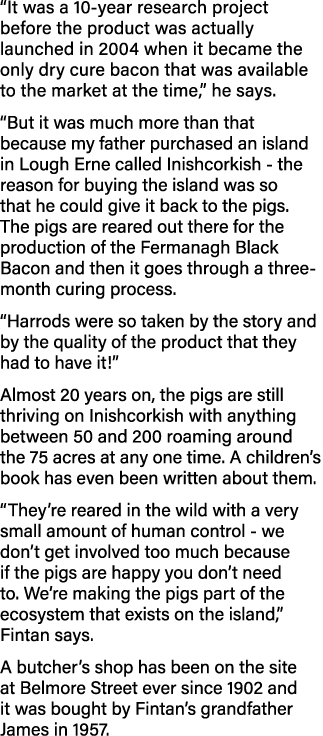  It was a 10-year research project before the product was actually launched in 2004 when it became the only dry cure    