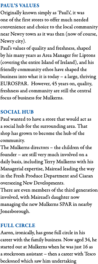 Paul s values Originally known simply as  Paul s , it was one of the first stores to offer much needed convenience an   