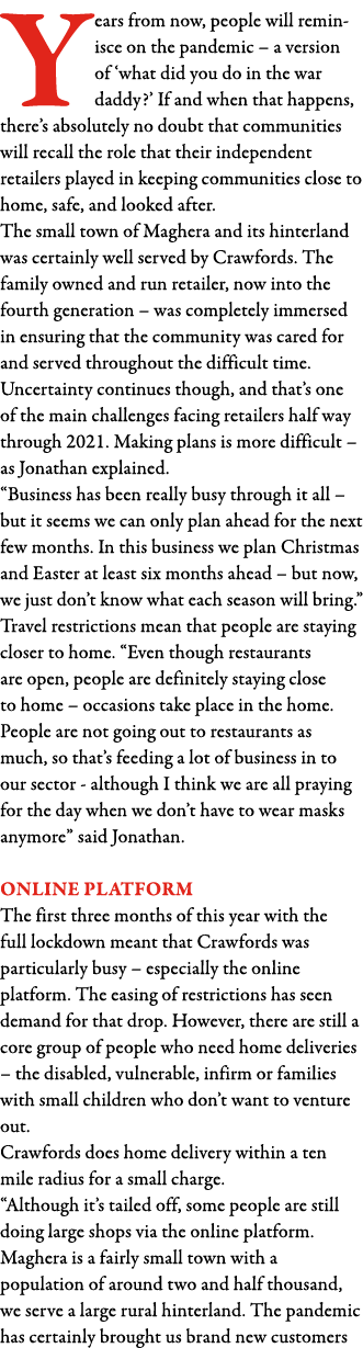Years from now, people will reminisce on the pandemic   a version of  what did you do in the war daddy   If and when    