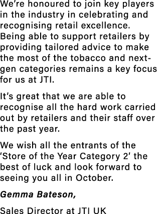 We re honoured to join key players in the industry in celebrating and recognising retail excellence  Being able to su   