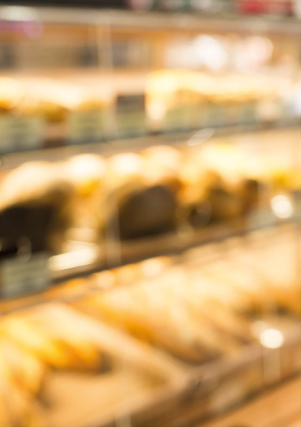 Blurred background bakery shop 