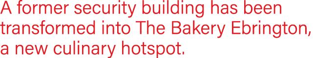 A former security building has been transformed into The Bakery Ebrington, a new culinary hotspot 