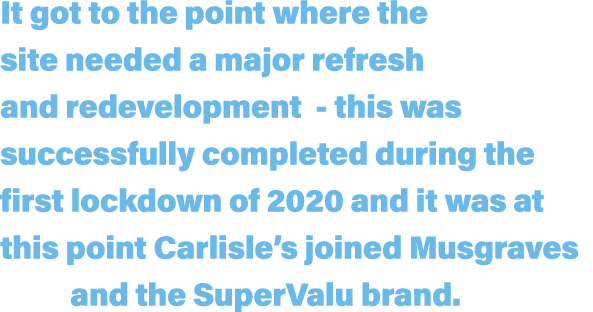 It got to the point where the site needed a major refresh and redevelopment - this was successfully completed during    