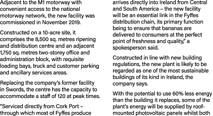 Adjacent to the M1 motorway with convenient access to the national motorway network, the new facility was commissione   