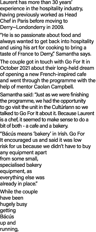 Laurent has more than 30 years  experience in the hospitality industry, having previously worked as Head Chef in Pari   