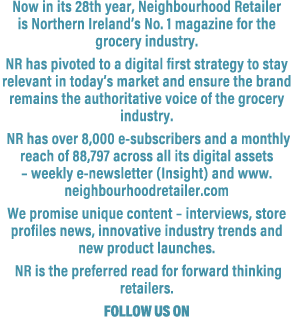 Now in its 28th year, Neighbourhood Retailer is Northern Ireland s No  1 magazine for the grocery industry  NR has pi   