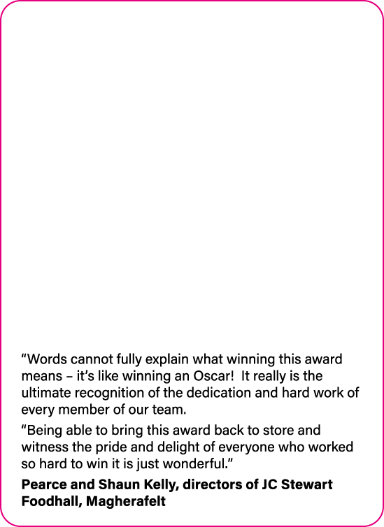  Words cannot fully explain what winning this award means   it s like winning an Oscar   It really is the ultimate re   