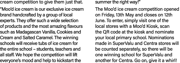 cream competition to give them just that   Moo d ice cream is our exclusive ice cream brand handcrafted by a group of   