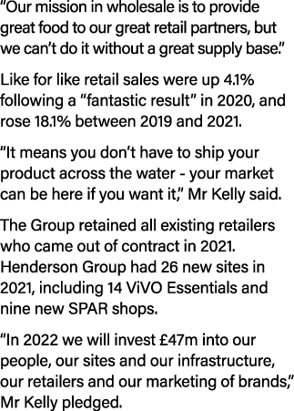  Our mission in wholesale is to provide great food to our great retail partners, but we can t do it without a great s   
