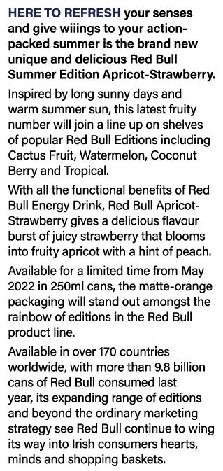 Here to refresh your senses and give wiiings to your action-packed summer is the brand new unique and delicious Red B   