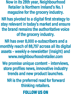 Now in its 28th year, Neighbourhood Retailer is Northern Ireland s No  1 magazine for the grocery industry  NR has pi   
