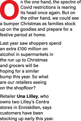 On the one hand, the spectre of Covid restrictions is rearing its head once again  But on the other hand, we could se   
