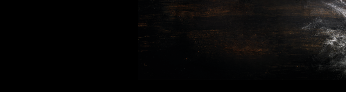 Banner  Baking background with free space for your text  Rolling pin and flour on black table  Copy space  Top view