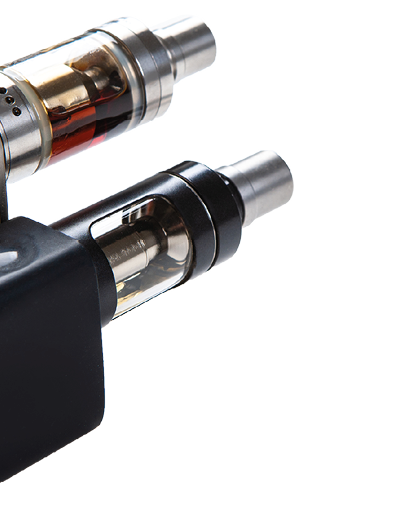 Vape  Vaping  Inventory for Vaper  Two electronic cigarettes are lying on the table  Safe smoking  Fighting a bad habit  Reduce nicotine intake  vape gadgets  Safe cigarette  Smoking e-cigarettes 