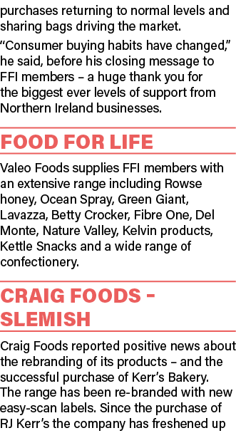 purchases returning to normal levels and sharing bags driving the market   Consumer buying habits have changed,  he s   