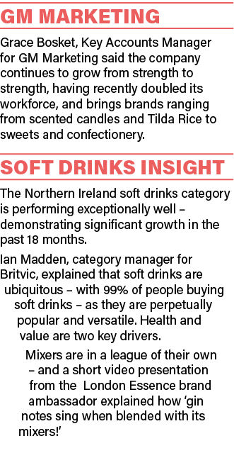 GM Marketing Grace Bosket, Key Accounts Manager for GM Marketing said the company continues to grow from strength to    