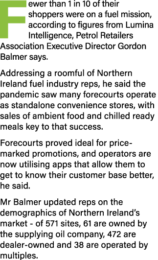 Fewer than 1 in 10 of their shoppers were on a fuel mission, according to figures from Lumina Intelligence, Petrol Re   