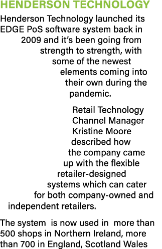 henderson technology Henderson Technology launched its EDGE PoS software system back in 2009 and it s been going from   