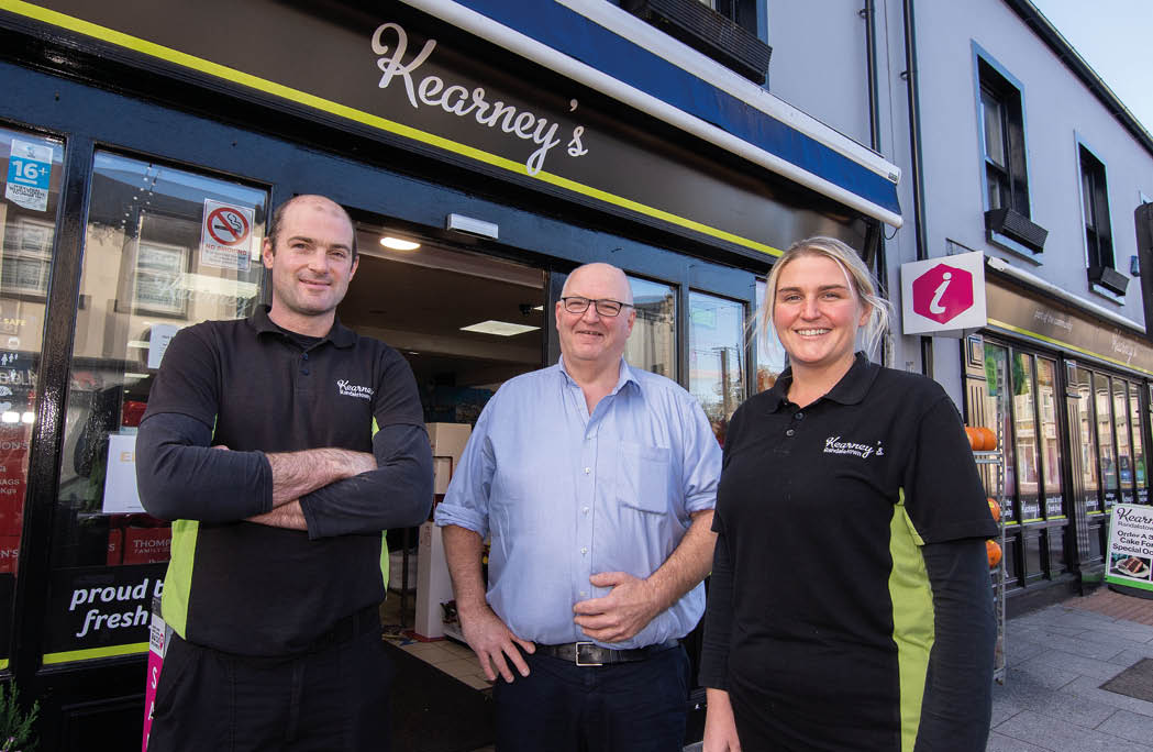 Family members James Kearney, Oliver Kearney and Oonagh Heatley 