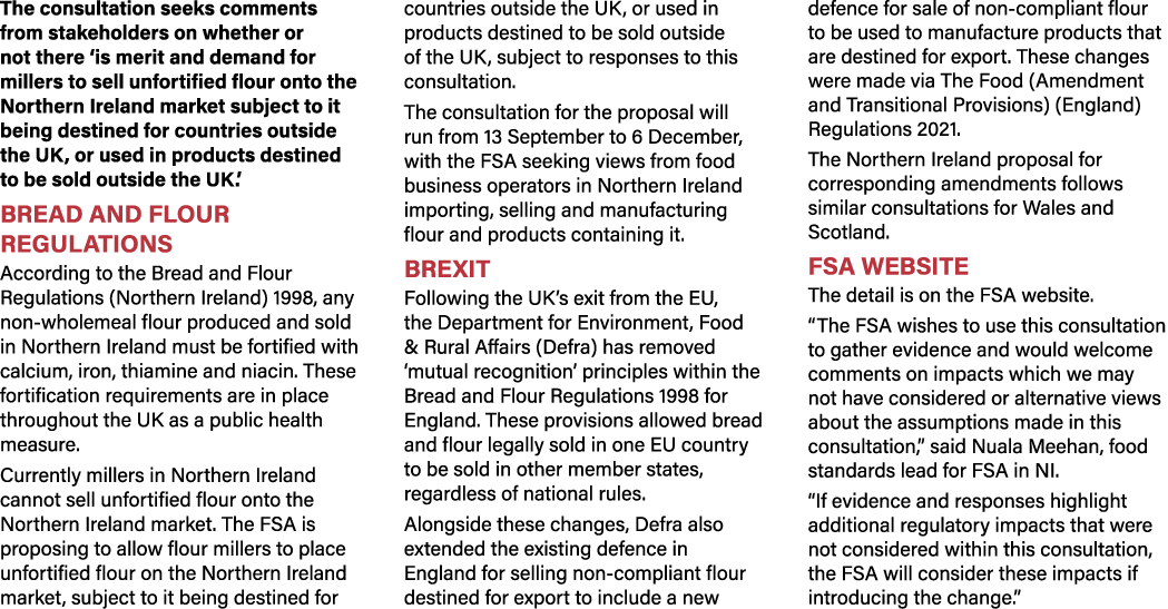 The consultation seeks comments from stakeholders on whether or not there  is merit and demand for millers to sell un   