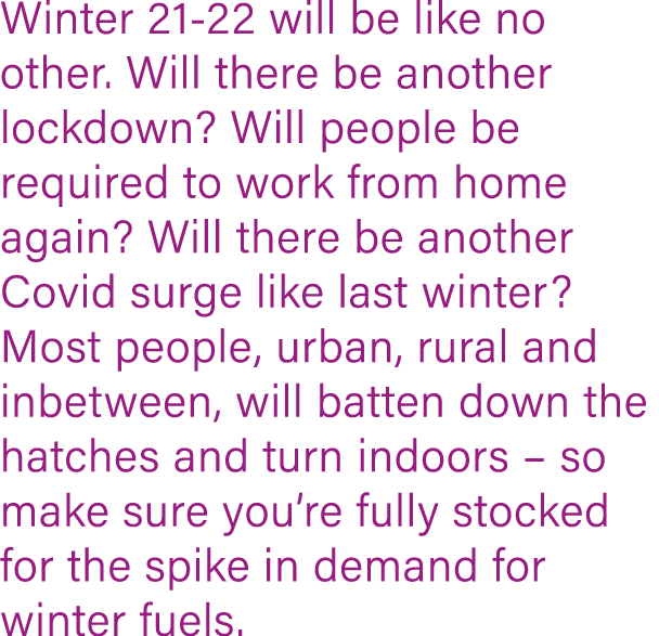 Winter 21-22 will be like no other  Will there be another lockdown  Will people be required to work from home again     