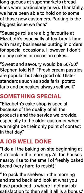 long queues at supermarkets (bread lines were particularly busy)  Thankfully, we have been able to hold on to some of   