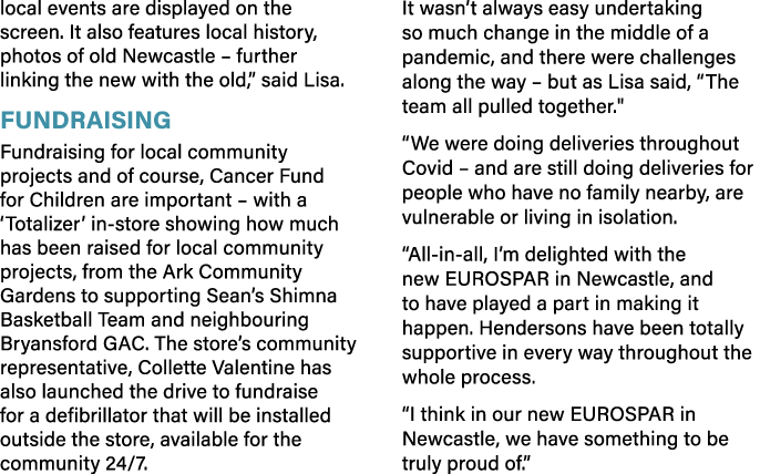 local events are displayed on the screen  It also features local history, photos of old Newcastle   further linking t   