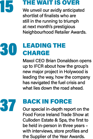 15 THE WAIT IS OVER We unveil our avidly anticipated shortlist of finalists who are still in the running to triumph a   