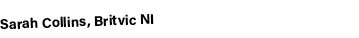 Sarah Collins, Britvic NI