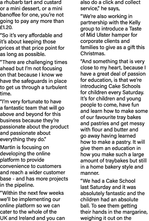a rhubarb tart and custard or a mini dessert, or a mini banoffee for one, you re not going to pay any more than  1 20   