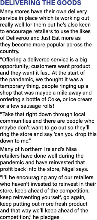Delivering the goods Many stores have their own delivery service in place which is working out really well for them b   