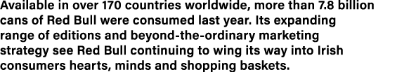 Available in over 170 countries worldwide, more than 7 8 billion cans of Red Bull were consumed last year  Its expand   